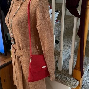 Arcopedico Red Knit Bag